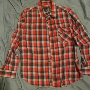 Red and black plaid flannel